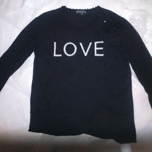 Generation Love Deconstructed Cashmere sweater!